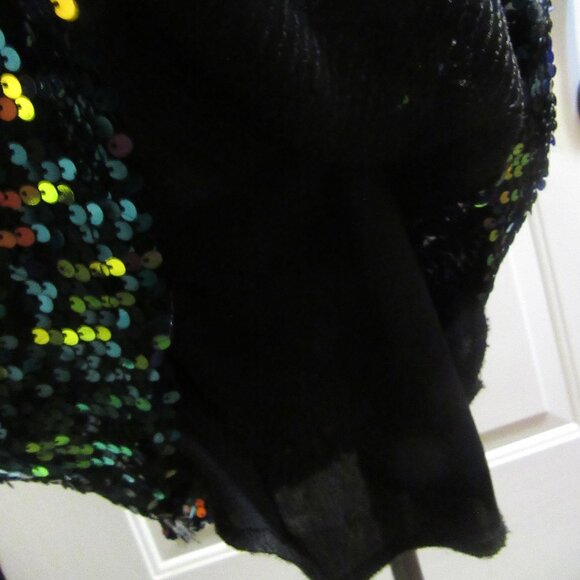 NWT Strapless Iridescent Sequin Charmed Hearts Body-Con Dress XL - Picture 14 of 15